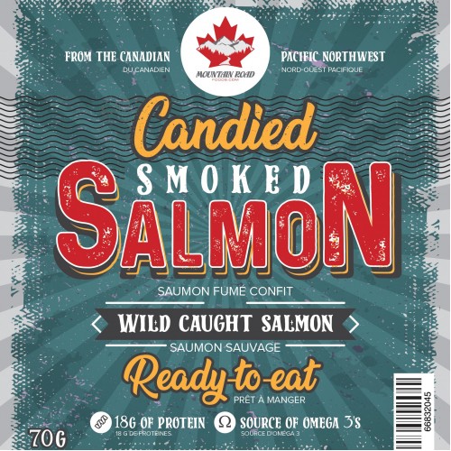 Candied Smoked Salmon - Single pack (70 g) Candied Smoked Salmon - Single pack (70 g)